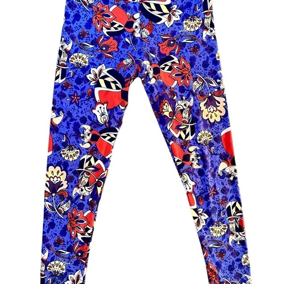 Lularoe Disney Queen of hearts! bright buttery soft leggings - Picture 1 of 4